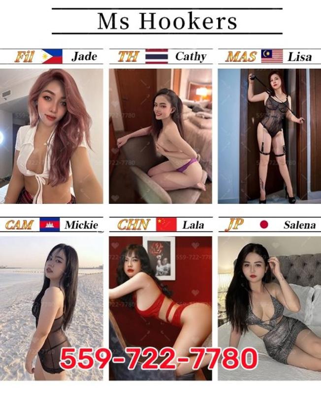 BEST💎Jap💎6 countries 6 gals🍭New sexual taste 559-722-7780